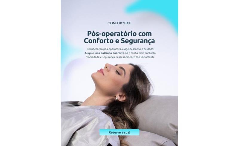 Locação de poltronas para pós operatório em Blumenau: Conforto, segurança e cuidado no momento mais delicado da recuperação